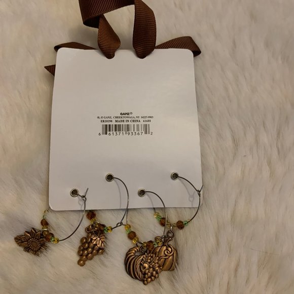 Wine Bottle Neck Decor Set of four - Picture 2 of 2